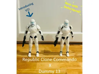Clone Commando (+ Delta Squad Variants) x Dummy 13