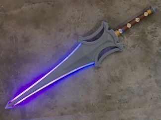 Glowing Power Blade - Sound & Light Prop Kit