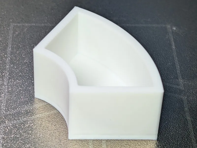 Parametric arc mold for concrete and treerings