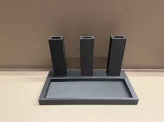 Porta spazzolini e dentifricio