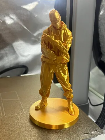 Figura decorativa: ali g in the house - action figure 3D model Print — vista de referencia 3