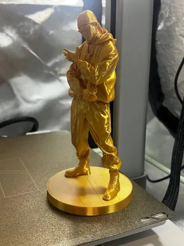 Figura decorativa: ali g in the house - action figure 3D model Print — vista de referencia 4