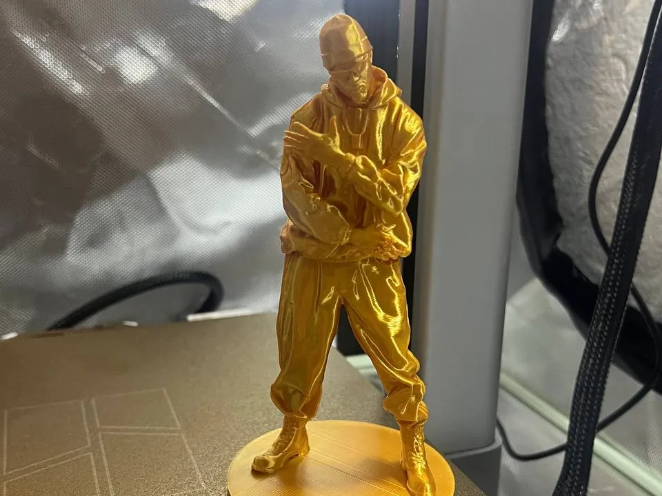 Figura decorativa: ali g in the house - action figure 3D model Print. Referencia del modelo original.