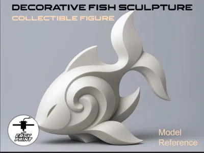 Decorative Fish Sculpture