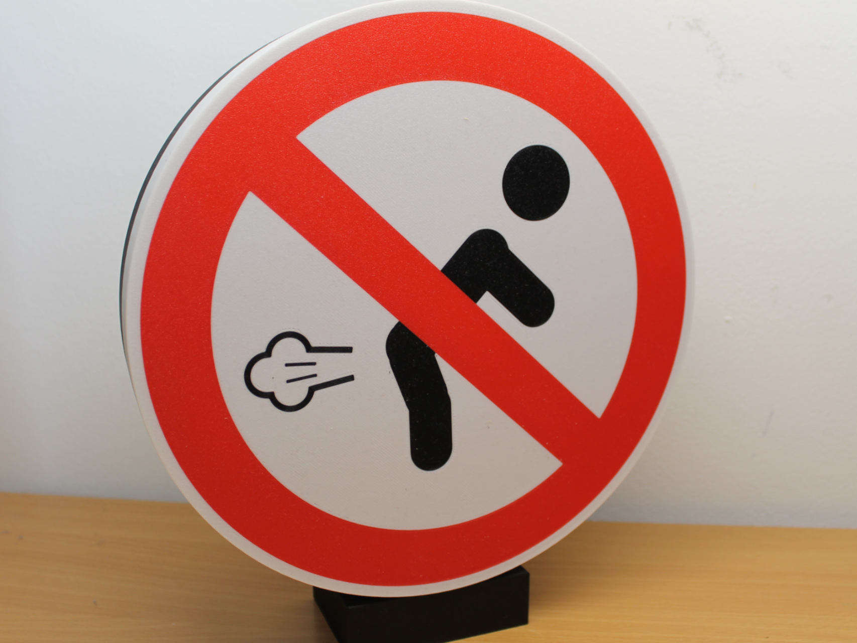 Pupsen verboten Lightbox / Lampe