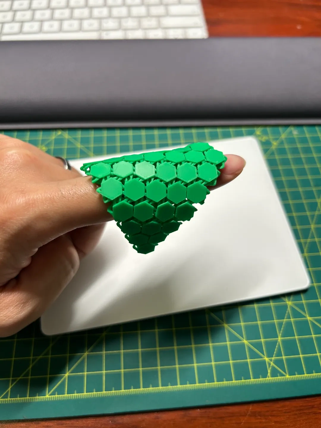 Miniatura 9 do modelo 3D 乐高手链，灵活面料，一体打印，无竹屎，直接可用，无需安装