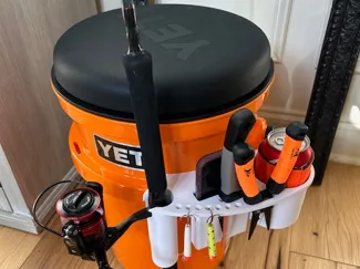 Fishing Bucket Organizer for Yeti LoadOut bucket