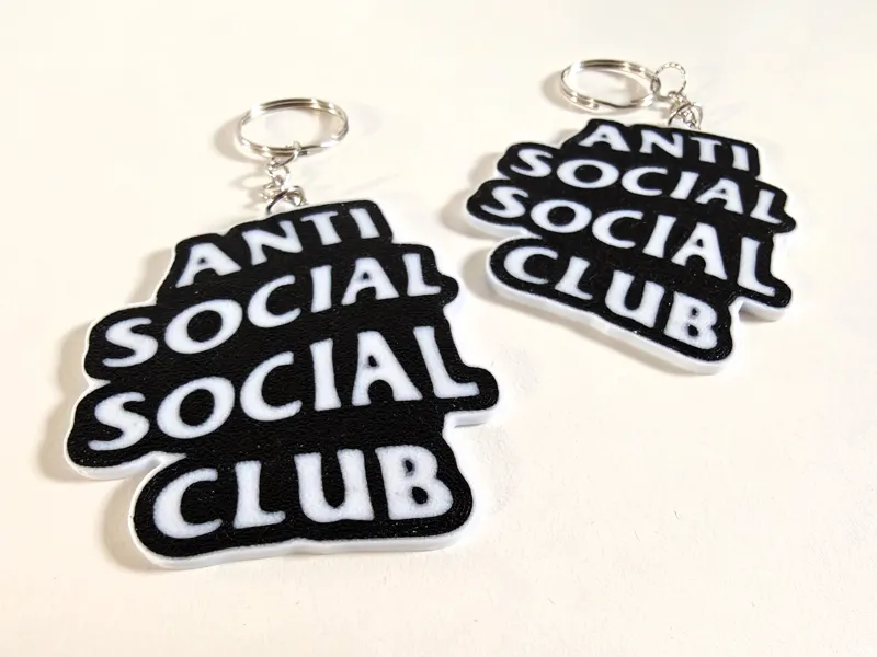Keychain Anti Social Social Club