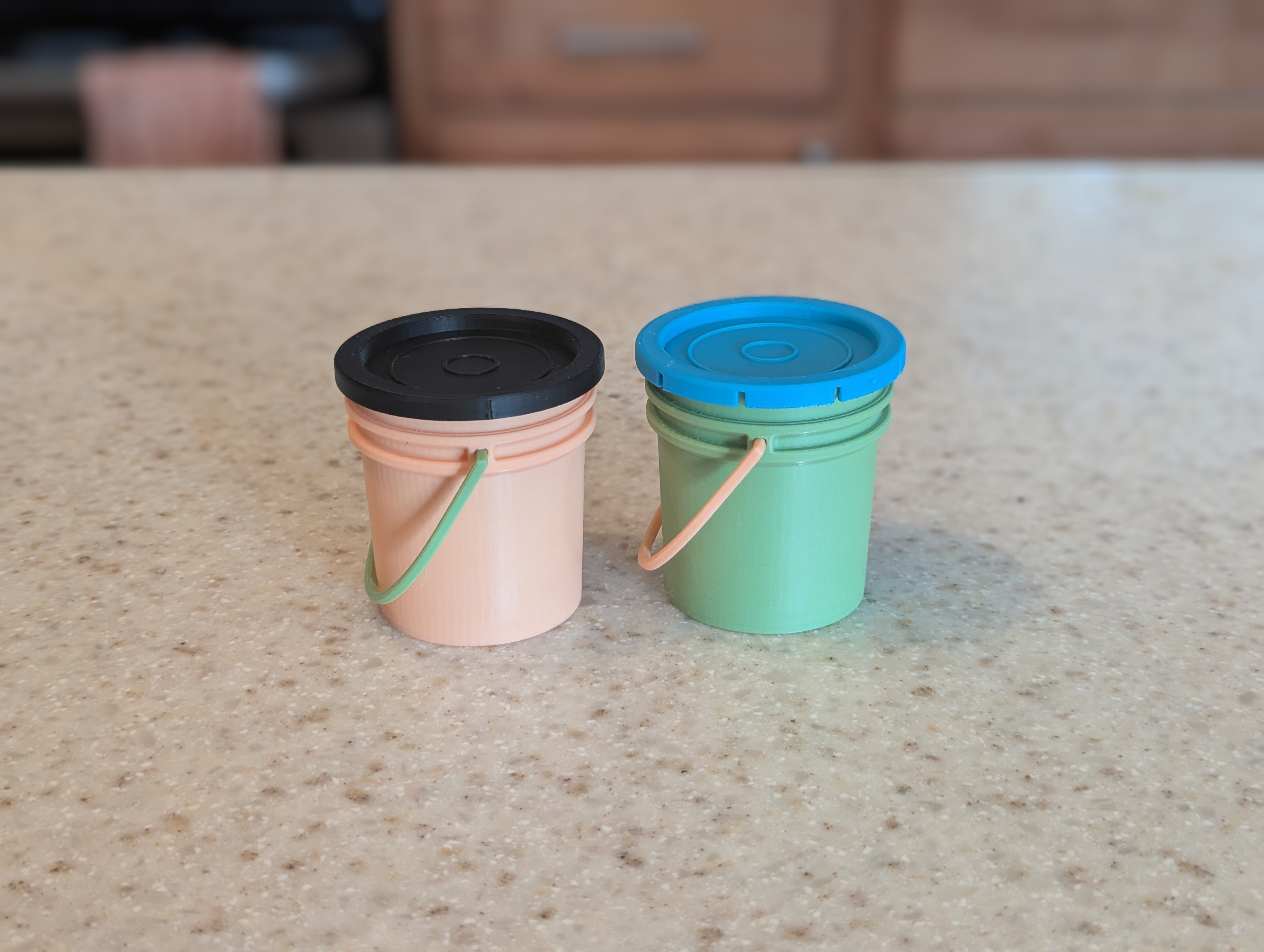 Miniatura 3 do modelo 3D Stackable Bucket
