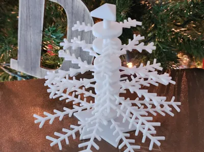 Modular Snowflake Christmas Tree