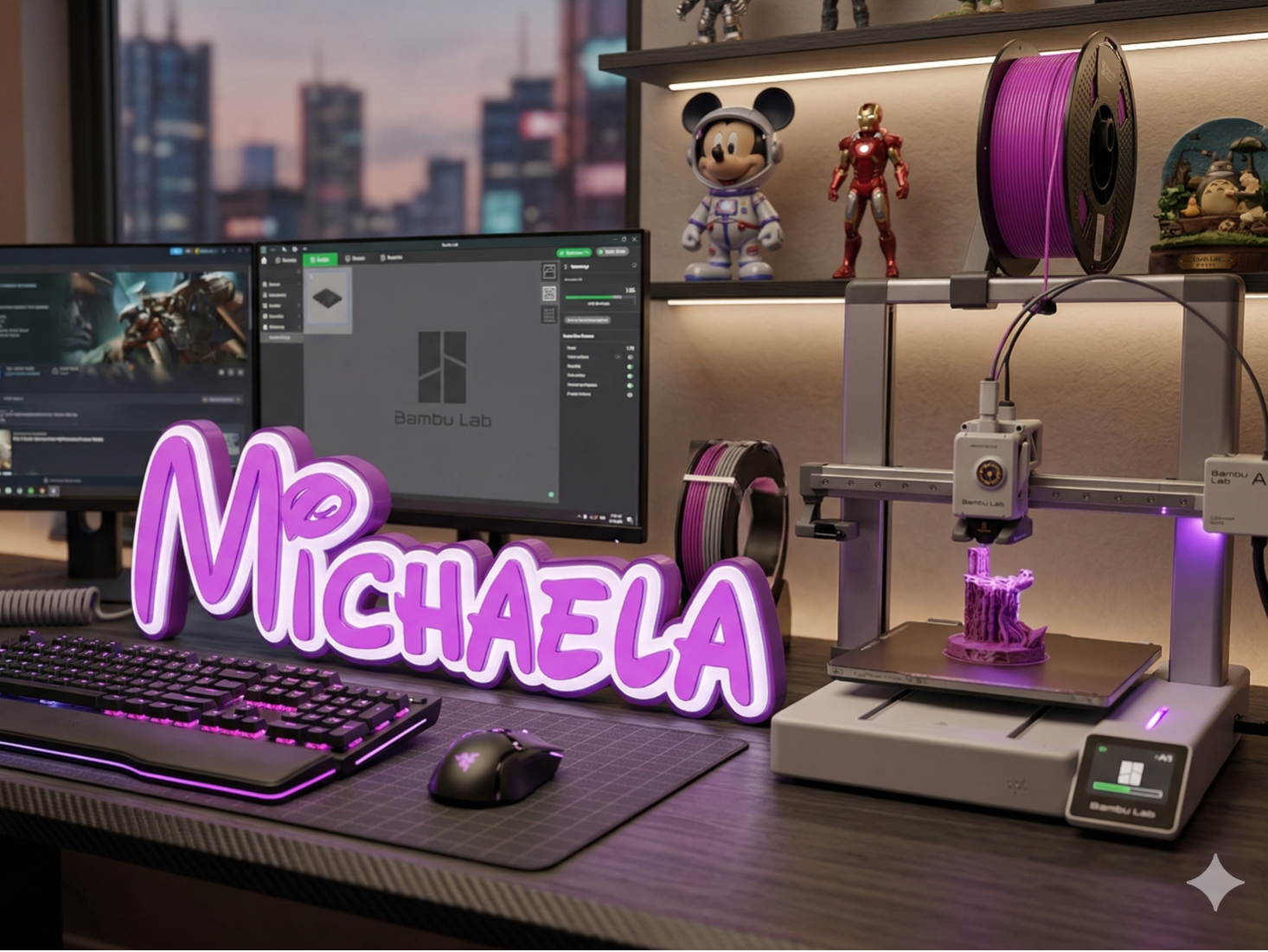 Michaela - font Disney -