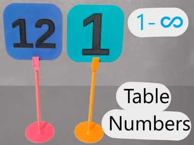 Table Numbers