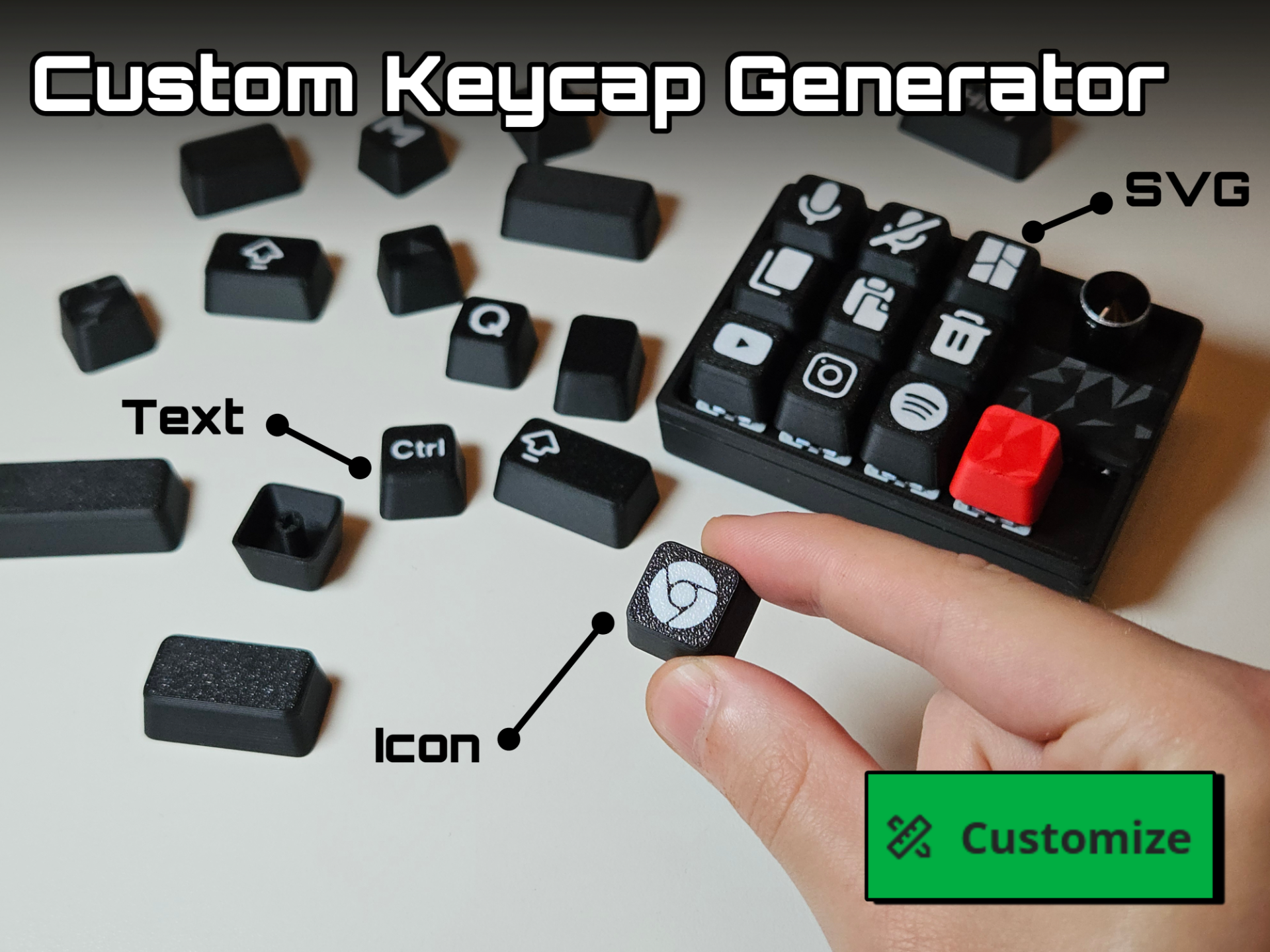 Custom Keycap Generator 