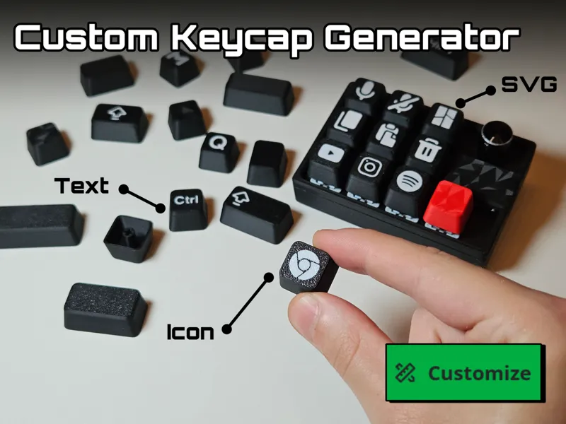 Custom Keycap Generator 