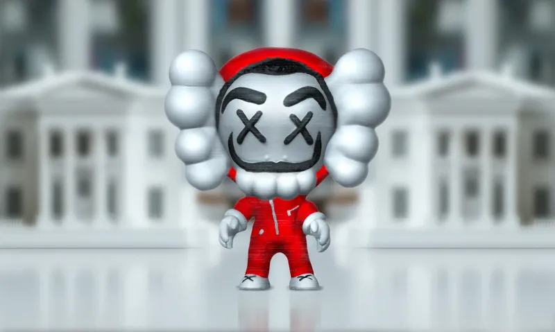 KAWS & La Casa De Papel Figurine