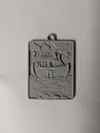 Ornament Version (Roughly 200% scaled Keychain version)
