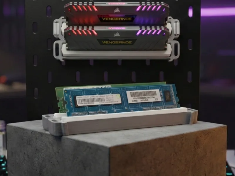 Modular DDR Holder (DDR3, DDR4, DDR5)