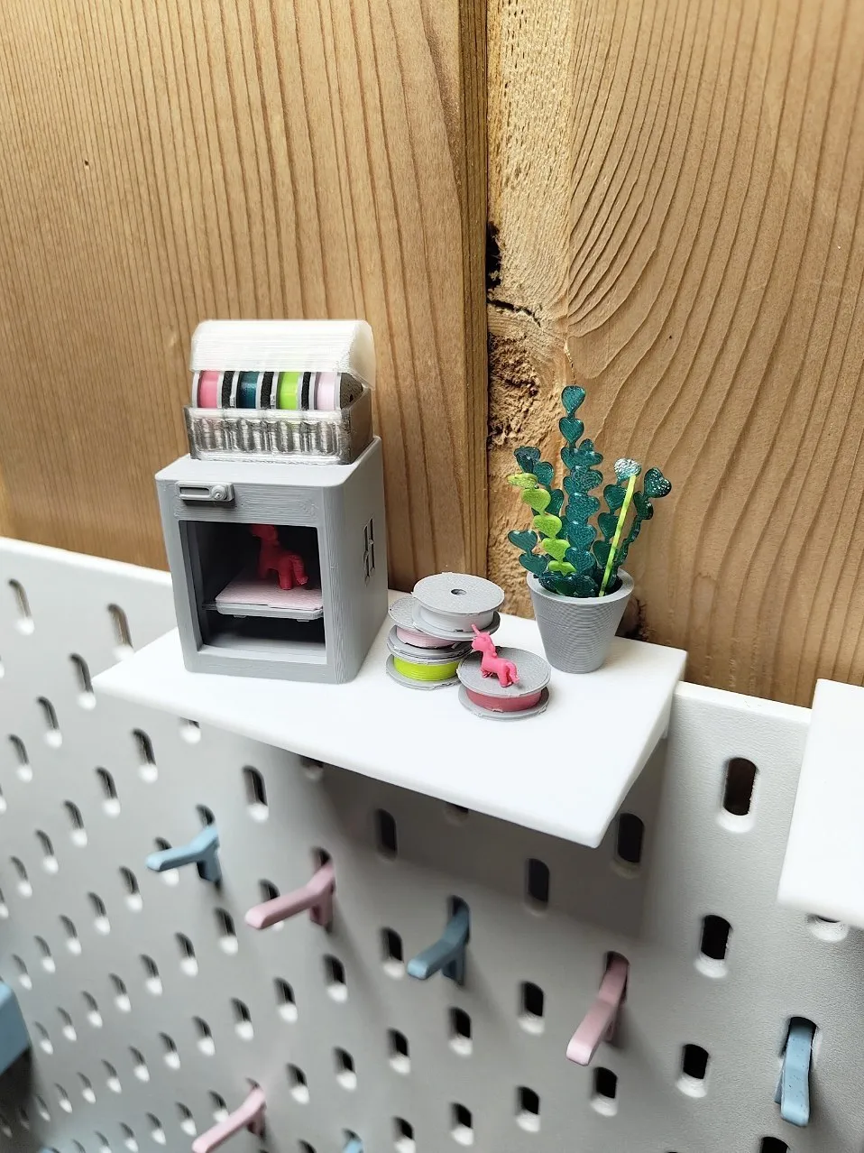 Mini Shelf Layout Mini Skådis Shelf (6 cm) – Slide-Fit Organizer - Free 3D Print Model ...