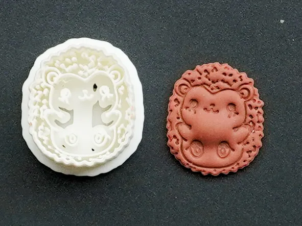 Hedgehog Polymer Clay Cutter Earrings Necklaces