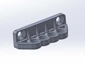 4x filament wall guide / holder