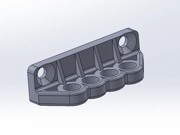 4x filament wall guide / holder