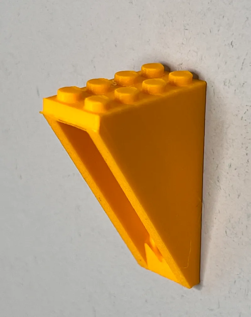 LEG0-Brick-Compatible Wall Mount Brackets