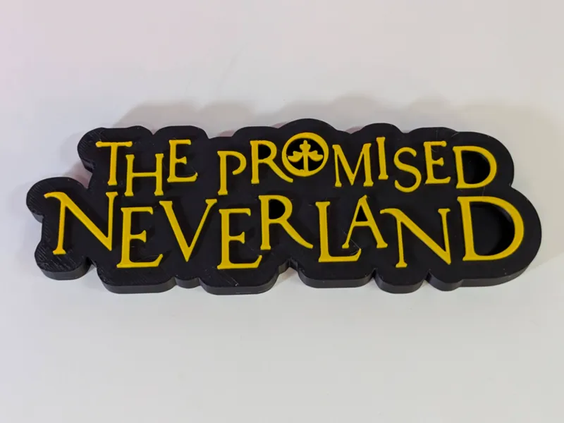 "The Promised Neverland" Logo – (No AMS Required)