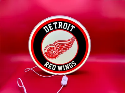 Detroit Red Wings Light Box