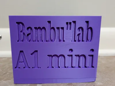 A1 mini trash can