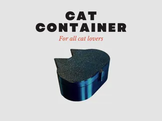 Purrfect Cat Container