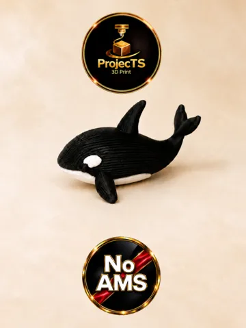Letrero o emblema decorativo: Strick-Orca — vista de referencia 2
