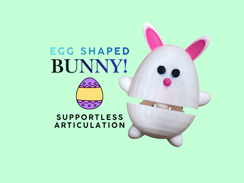 Egg Shaped Bunny | Articulated