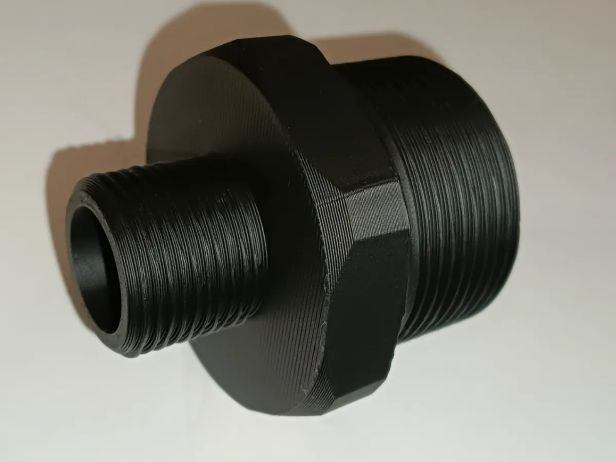 Reducer from 1 1/2 inch to 1 inch - Free 3D Print Model - MakerWorld