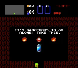 Zelda Bathroom Sign
