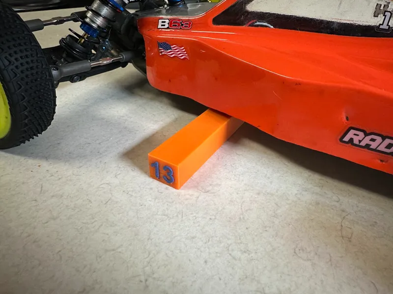 RC Car Ride Height Blocks
