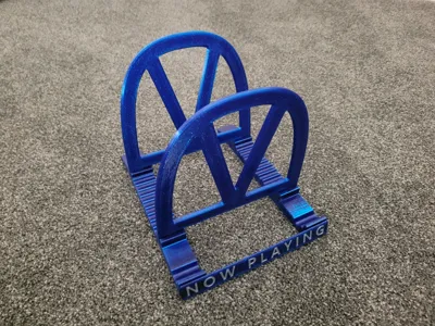 Flat pack inspired vinyl record album holder