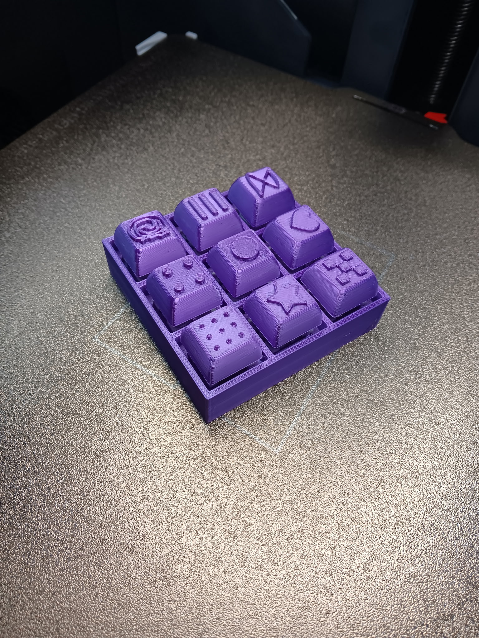Clicker with Textured Buttons