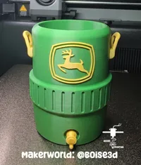 John Deer - Print in Place or Removable Logo
