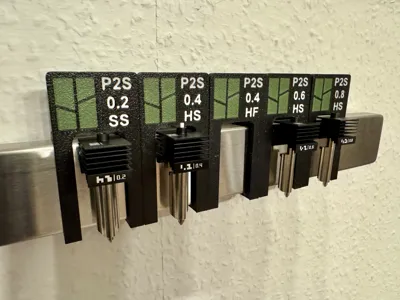 Magnetic Nozzle Storage (IKEA)