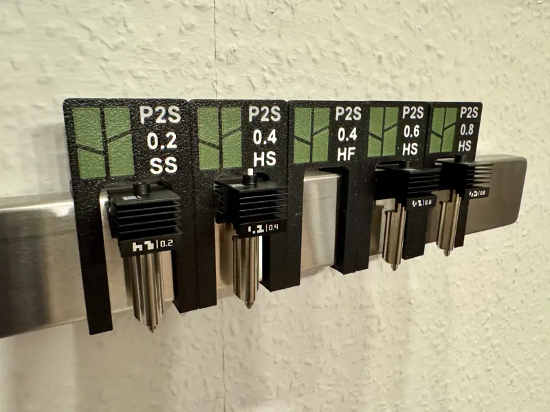 Magnetische Nozzle Aufbewahrung (IKEA)