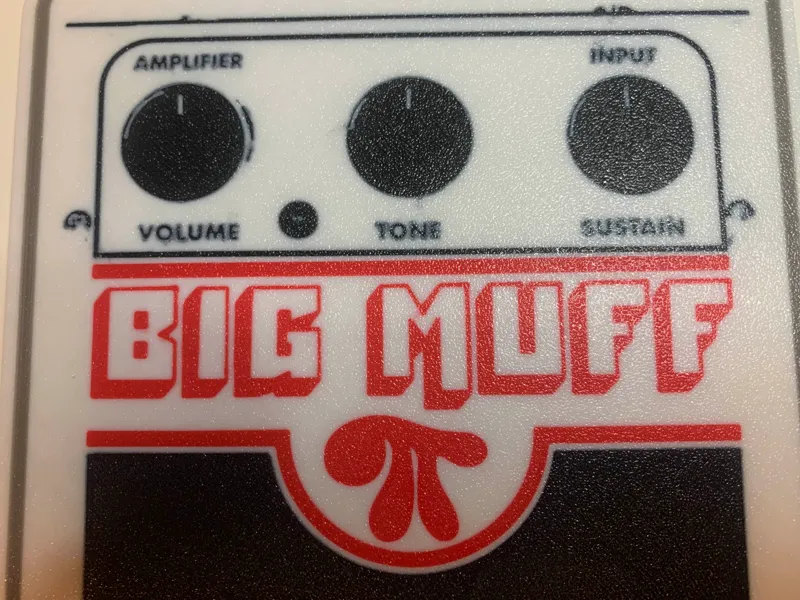 Electro-Harmonix BIG MUFF oversized wall art