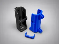 Case with clip