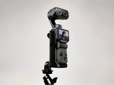 Insta360 Luna Ultra case with dual actioncam mount
