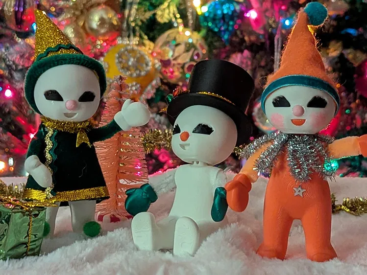Snow Baby (requires pipe cleaners)