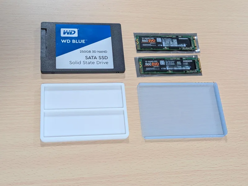 2.5-inch sized M.2 SSD Case