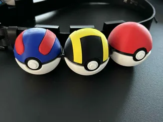 Pokeball belt clip - NED balls compatible