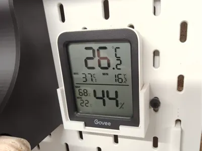 Ikea Skadis Govee H5075 Thermometer Mount