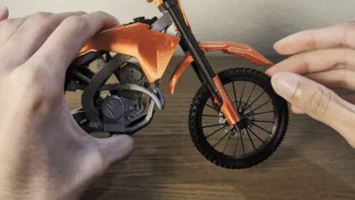 Mini Honda CRF250R Scale Dirt Bike view 3