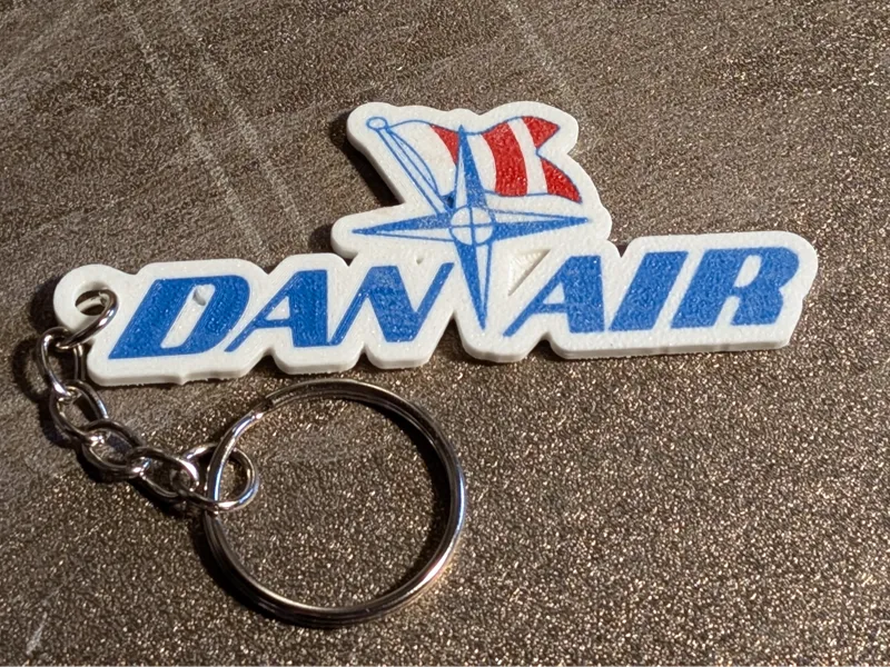 Dan-Air keychain