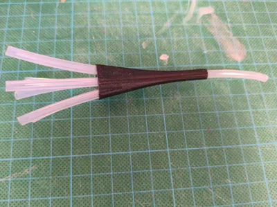 Eight-port hub (no pneumatic fittings required)